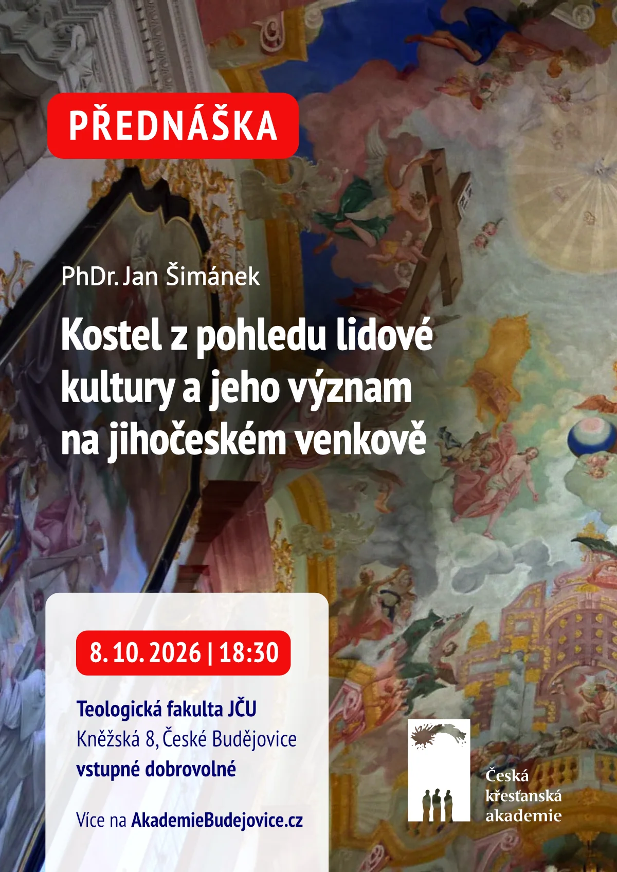Kostel z pohledu lidové kultury a jeho význam na jihočeském venkově Evangelium podle Bohumila Hrabala